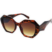 Load image into Gallery viewer, Leopard Bulky Geometric Frame Sunglasses | LADO SIMPLE
