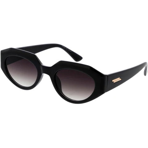 Black Tint Retro Sunglasses | LADO SIMPLE
