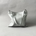 Silver Mini Tote | LADO SIMPLE