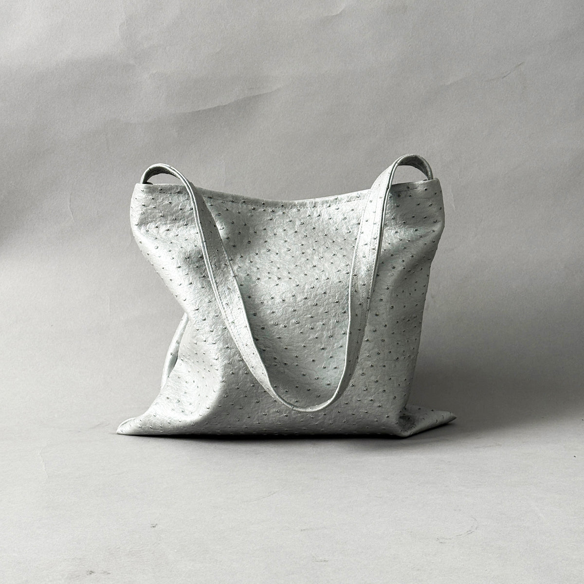 Silver Mini Tote | LADO SIMPLE