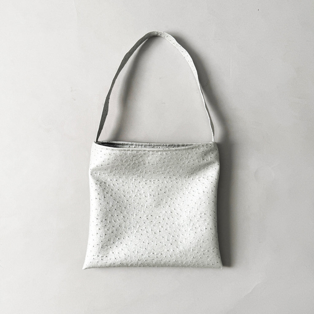 Silver Mini Tote | LADO SIMPLE