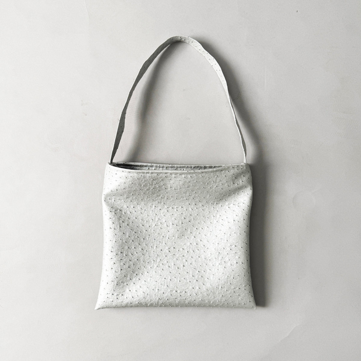 Silver Mini Tote | LADO SIMPLE