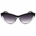 Black Zig Zag Cat Eye Sunglasses | LADO SIMPLE