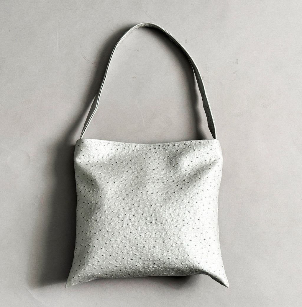 Silver Mini Tote | LADO SIMPLE
