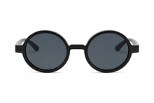 Load image into Gallery viewer, Black Industrial Round Sunglasses | LADO SIMPLE
