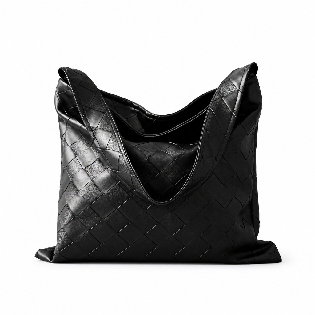 Black Woven Tote | LADO SIMPLE