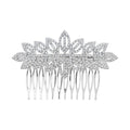 Silver Metal Floral Hair Comb | LADO SIMPLE